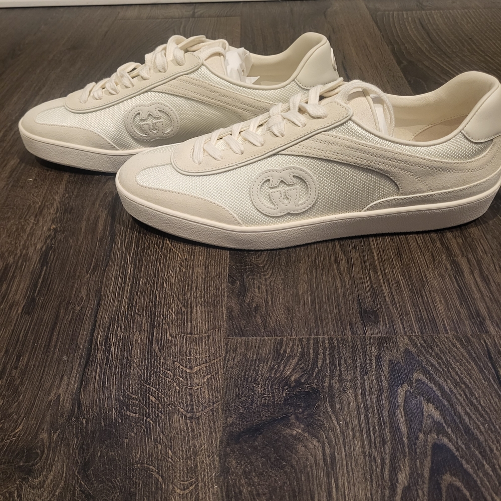 Gucci Woman's Cream Sneakers